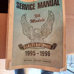 Service Manual  Harley 883 Sportster/hugger. And XLH Models.