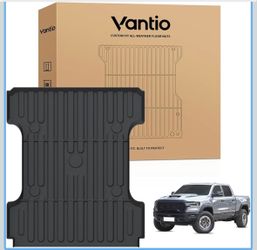 Vantio 6.4FT Truck Bed Mat for Ram 2500/3-2026 & 1-2018 & 1500 Classic 2019-2024 Long Bed (6.4FT), Not for RamBox, All Weather Custom