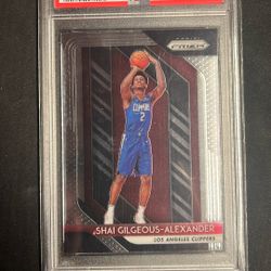 SGA Prizm Rookie PSA 9 