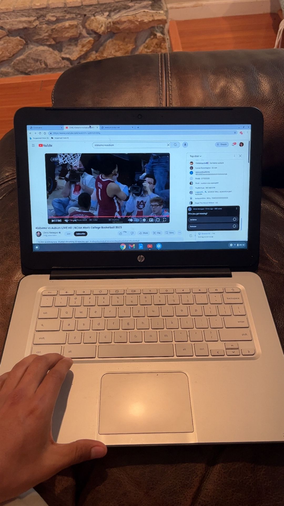 hp chrome laptop