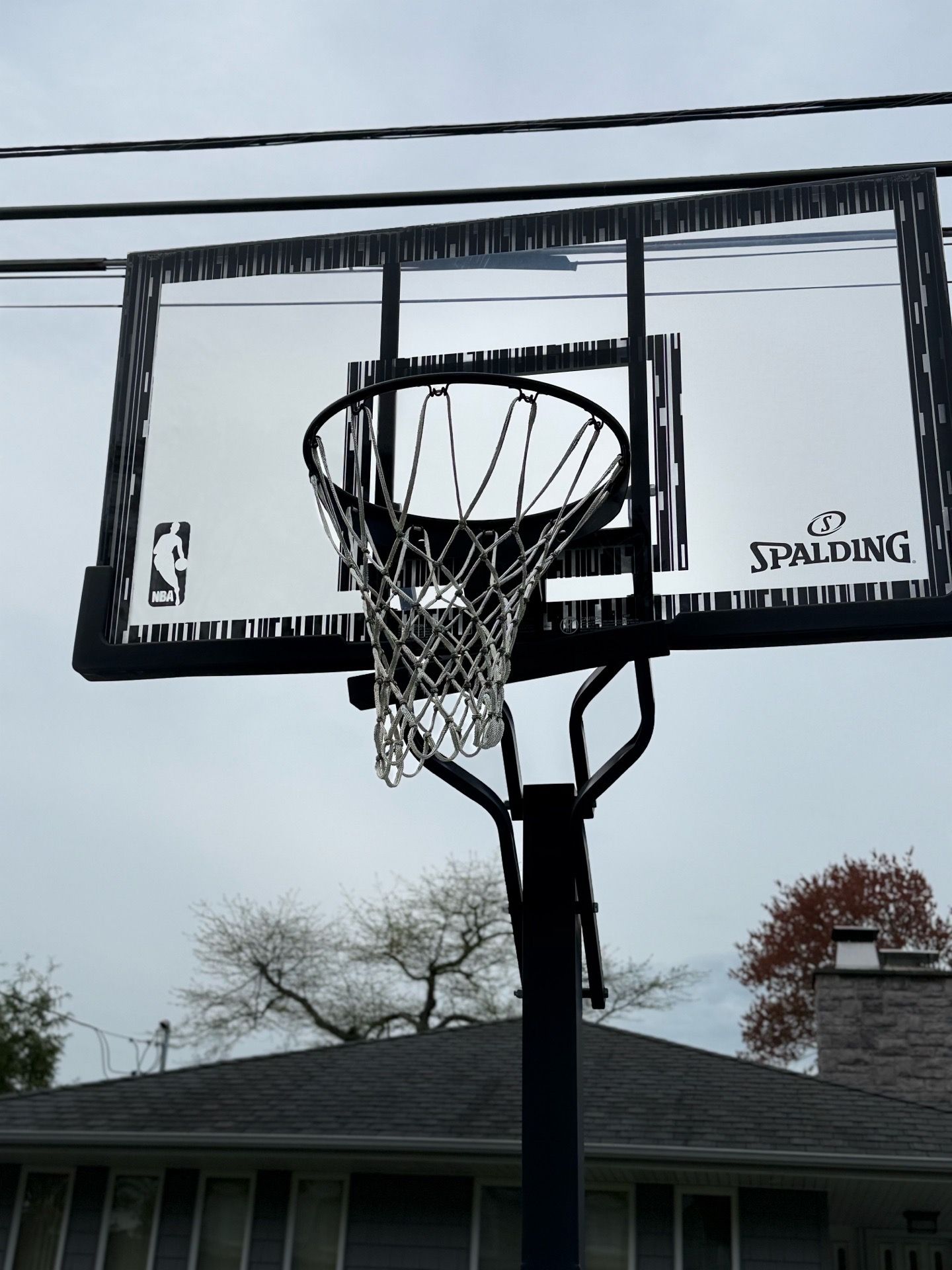 Spalding basketball adjustable hoop