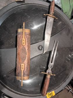 Vintage knife made in india