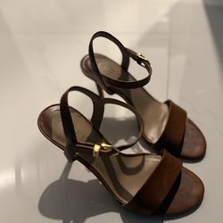 Ralph Lauren Brown heels size 7