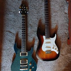 Samick Electric Guitars, Greg Bennett Design, Great Condition $150 Each