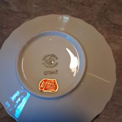 Lefton China Hand Painted Saucer Japan