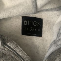 FIGS zip-up Hoodie - M 