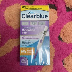 Clearblue Ovulation Test Kits- 20 Per Box 