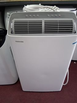 14000btu portable Ac/ heater/ WIFI/ ultra quiet/ dual inventer by Toshiba.  Complete Set new with warranty.