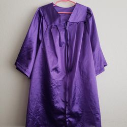 Children's Purple Graduation Gown