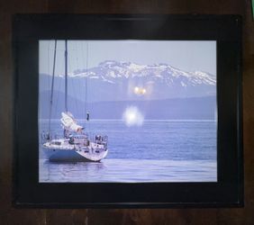 “Sailing Tahoe” Framed Photo $30