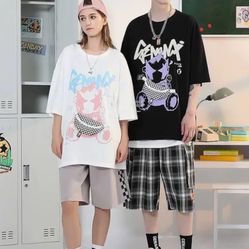 Genanx Plaid Zipper Waist Bag T-Shirt