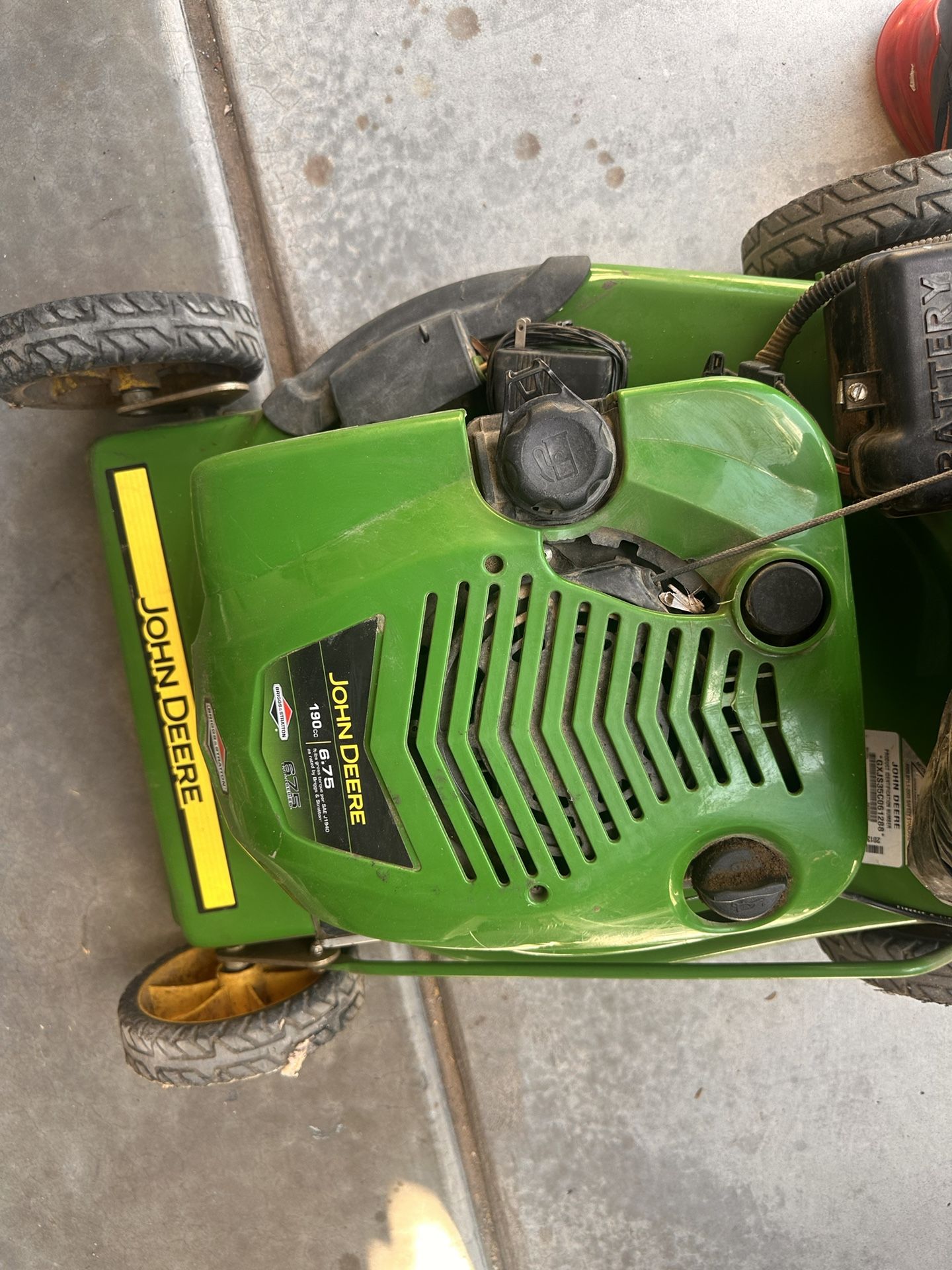 John Deere Push Mower