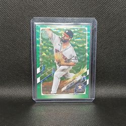 2021 Topps Baseball Series 1 Jose Urquidy #240 #D 080/499 Mint 