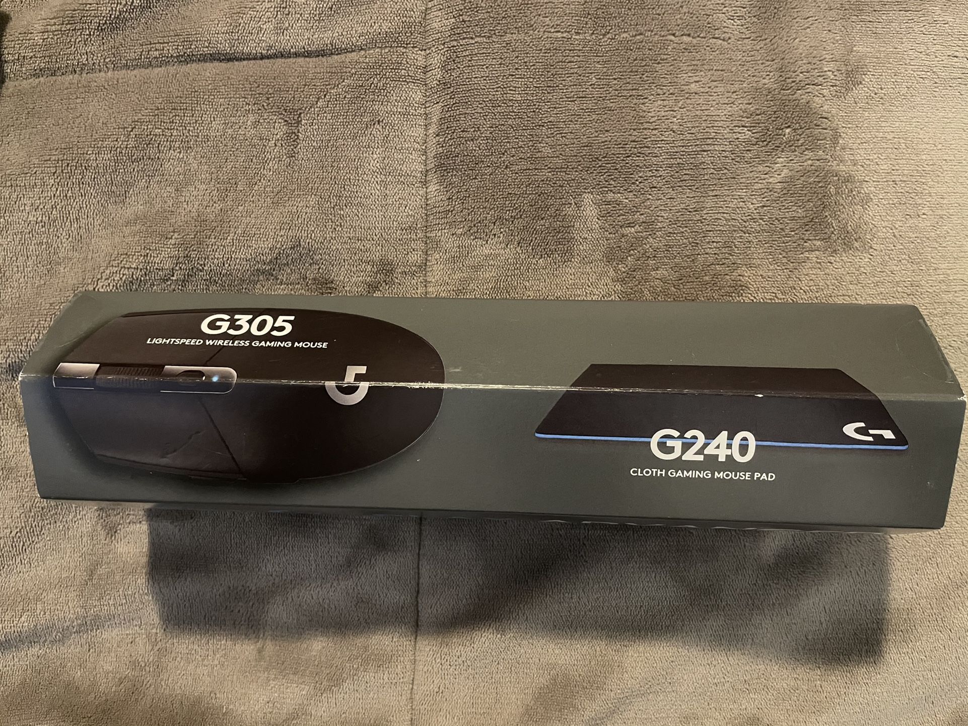 New Logitech G305 Lightspeed Gaming Mouse & G240 Mouse Pad Bundle - UNOPENED