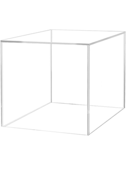 Display Box with One Open Side No Lid