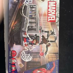 LEGO Spider-Man vs Doc Ock Train Scene