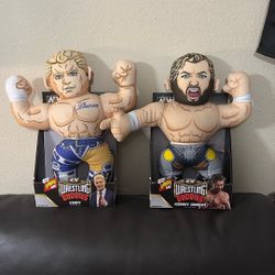Lot Of Two Wrestling Buddies  For 20$ Total 