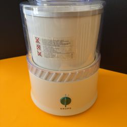 Krups Soft Serve Ice Cream Maker