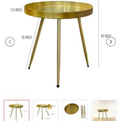 Gold Side Tables
