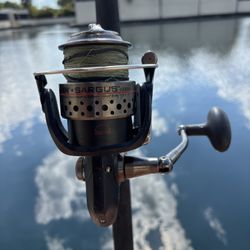 🎣 Preowned Penn Sargus 7000 Reel with Braid & Preowned Ugly Stik 7FT 2PC Fast Action Rod🔥 