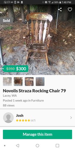 Novolis Straza Rocking Chair 79