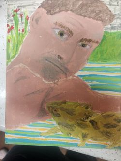 What is a man without his  lizard 🦎
