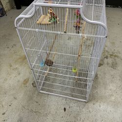 Bird cage in good condition for sale .