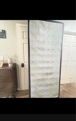 Two spring box California King Bed Frame$ $100 firm