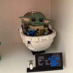 Lego Grogu with Hover Pram