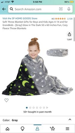Glow In The Dark Throw Blanket