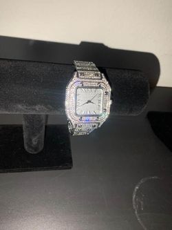 Silver Diamond watch