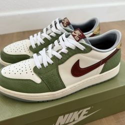 Excellent Jordan 1 Low OG CNY Sz 10.5 Year Of The Dragon 