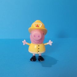 Peppa Pig Jazwares Firefighter Mummy Figure 3"