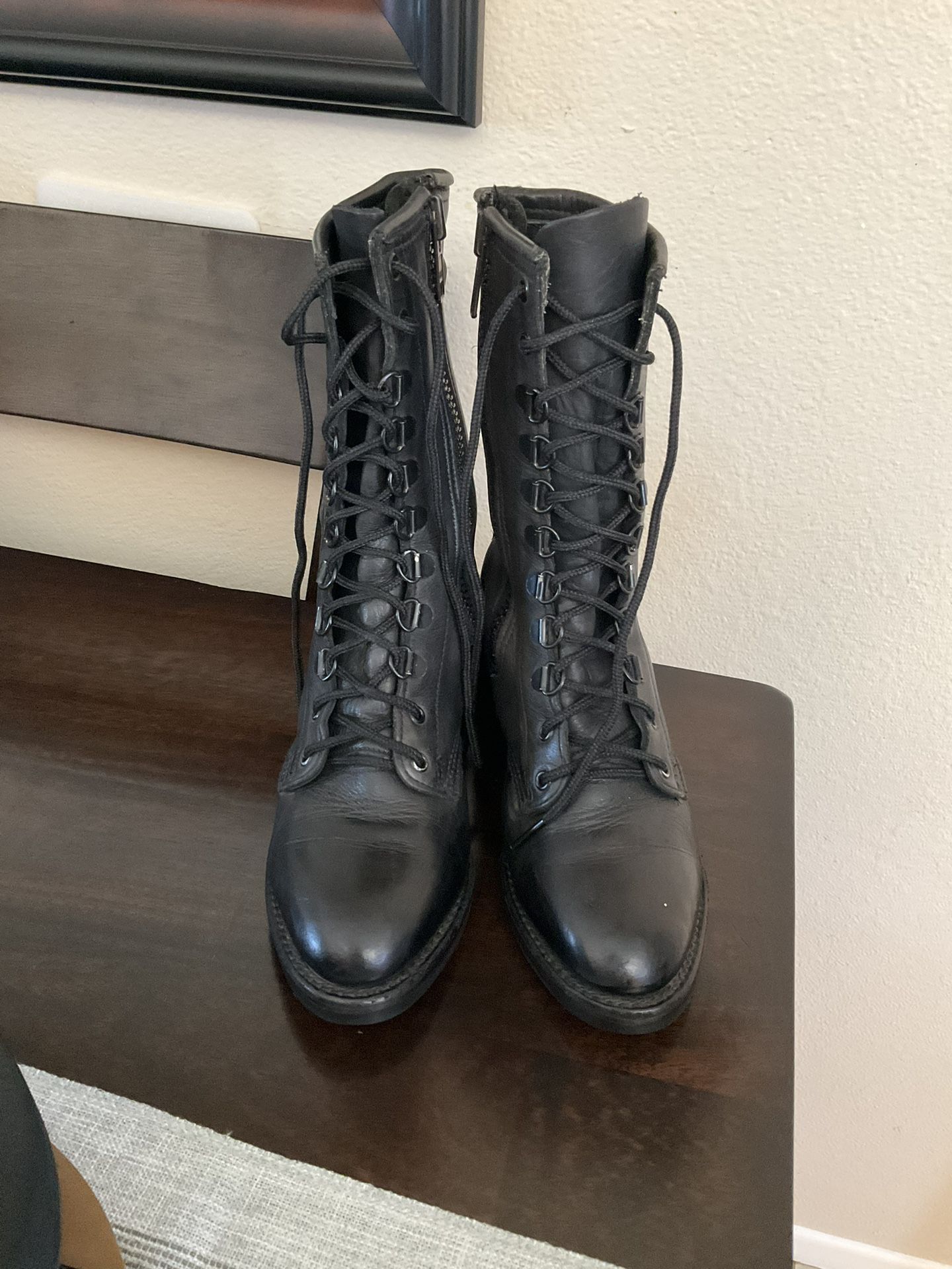 Harley Davidson Women Leather Boots