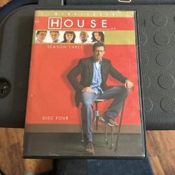 House. Season 3.  Disc 4.