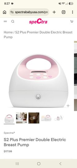 Spectra®
S2 Plus Premier Double Electric Breast Pump