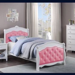 Pink Twin Bed 