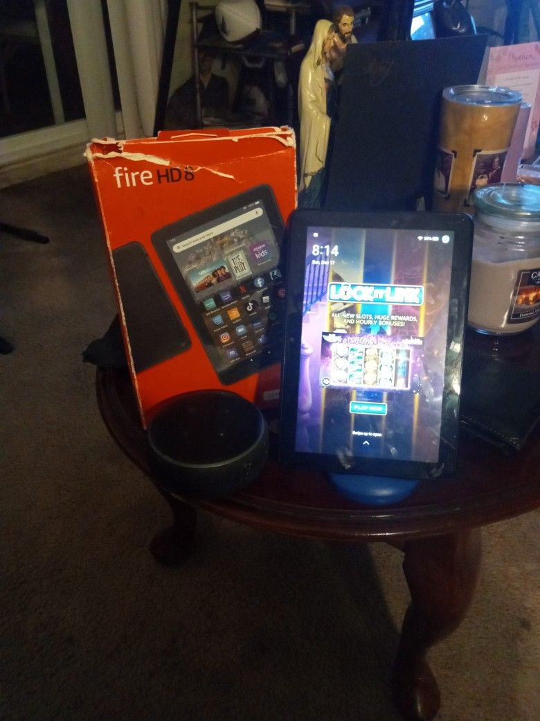 Amazon Fire Tablet and Third Generation Alexa