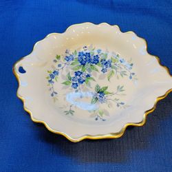 Vintage Limoges France Hand Painted Porcelain Dish 