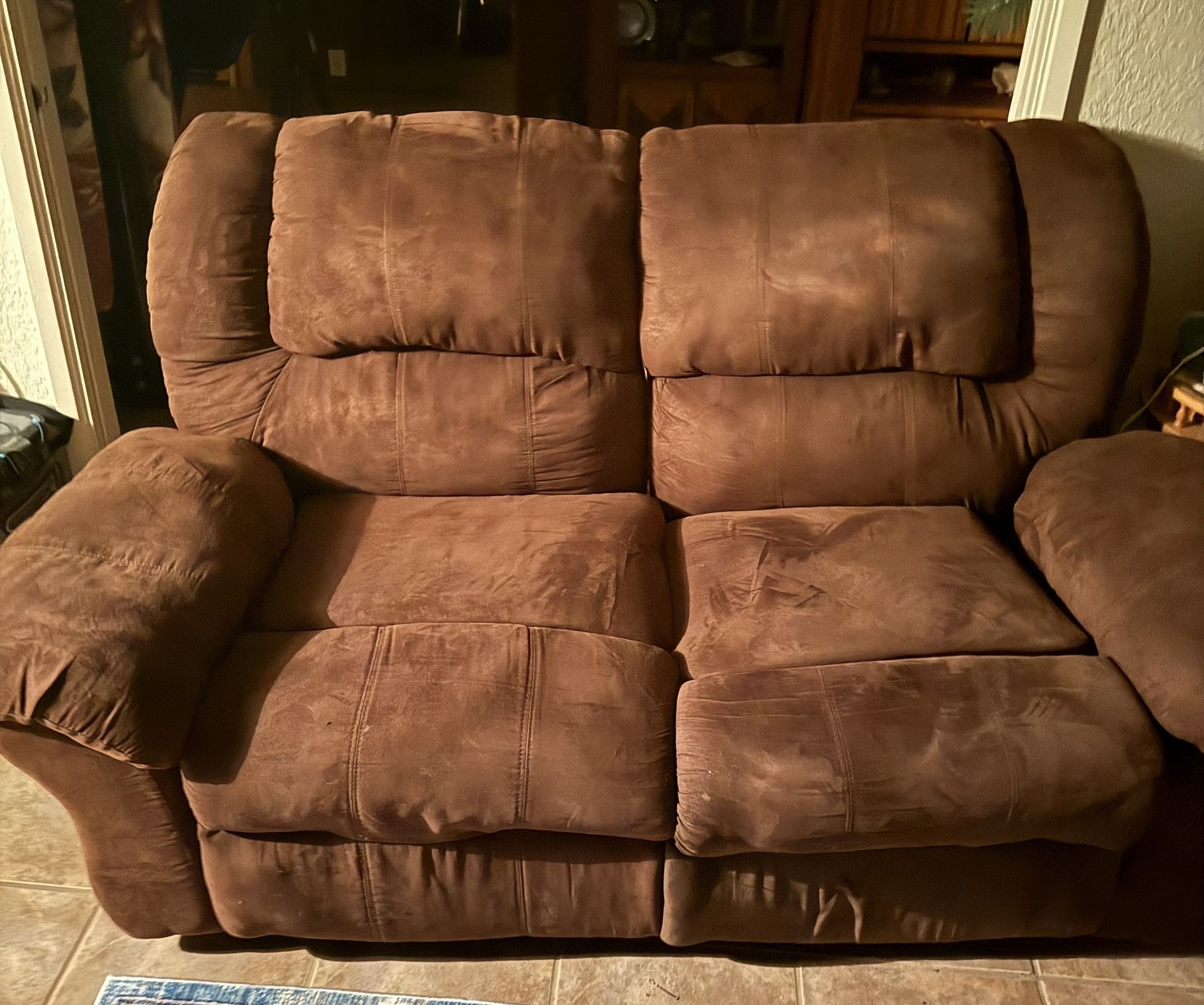 Love Seat And Couch For Sale