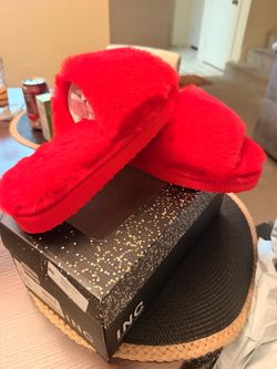 I.N.C Faux Slippers size 7