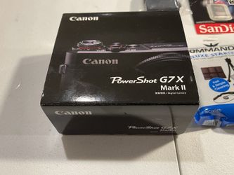 Canon PowerShot G7 X Mark II