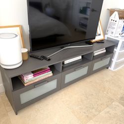  TV Stand / Media Console – Dark Gray