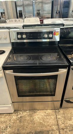 Reliable LG Electric Stove StainlessSteel