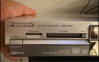 Panasonic DIGA DMR-E95H DVD/HDD Recorder — 160GB — Working