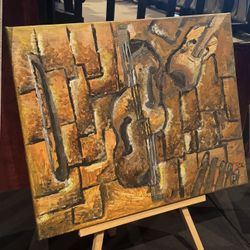 Beautiful Violin Painting! by Noah Ruby