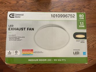 Brand New Bathroom Exhaust Fan with light