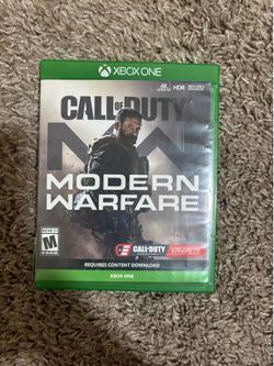 Call of Duty Modern Warfare Xbox 1