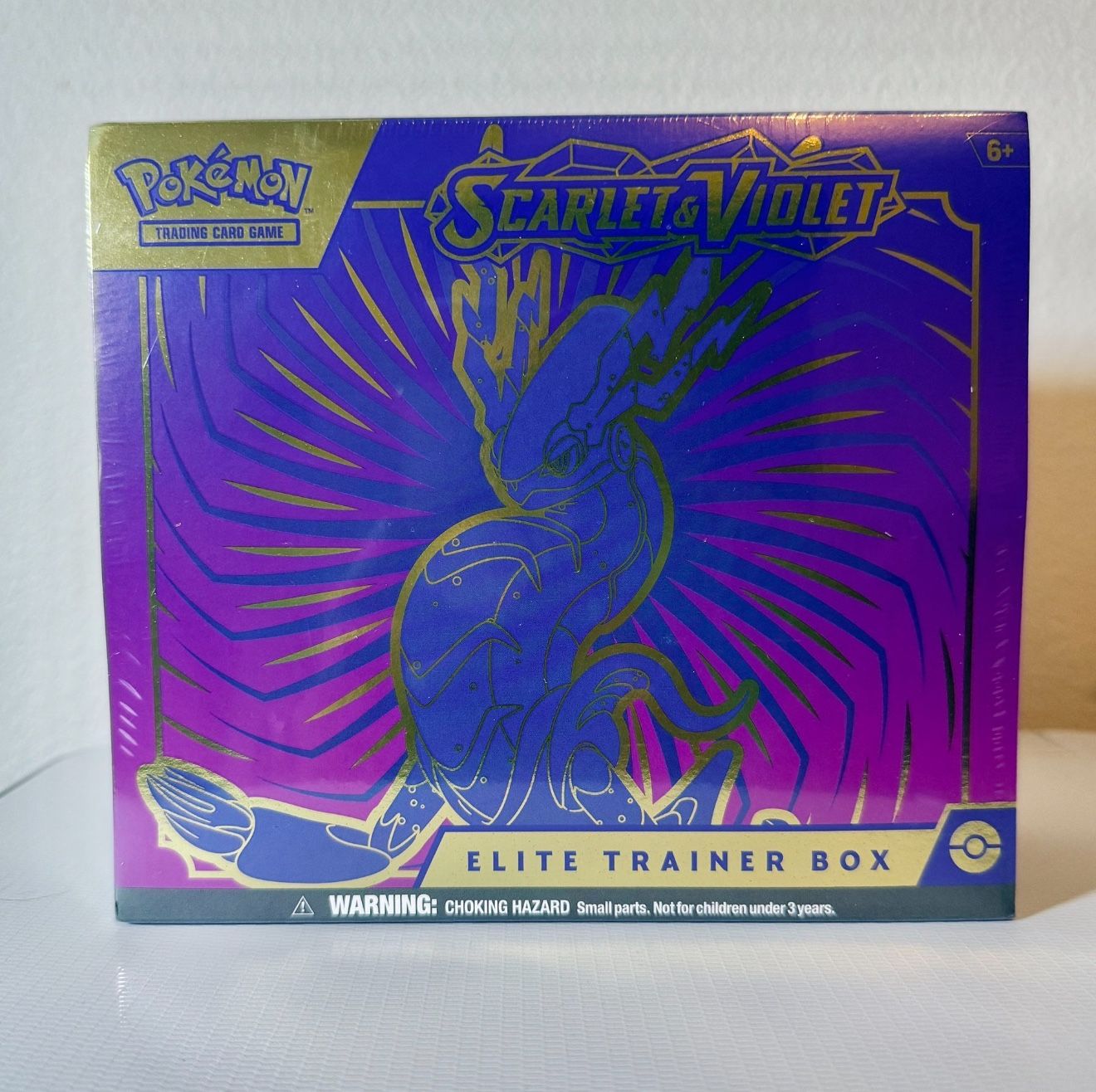 Pokemon Scarlet And Violet Elite Trainer Box Complete Sealed TCG Miraidon ETB