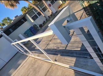 FENCE ALUMINUM WHITE